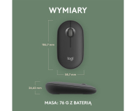 Logitech OUTLET - M350s Pebble Mouse 2 grafit - 1473227 - zdjęcie 13